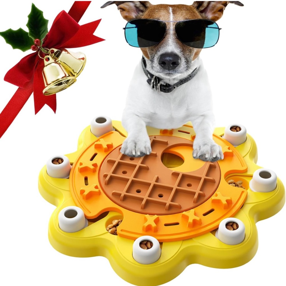 Dog Puzzle Toy for Small/Medium/Large Dogs Slow Feeder Puzzles Food Treat